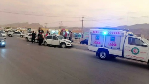 یک کشته و ۴ مصدوم در تصادف پژو پارس و کوییک