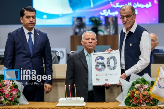 مراسم جشن تولد مدال آوران المپیک