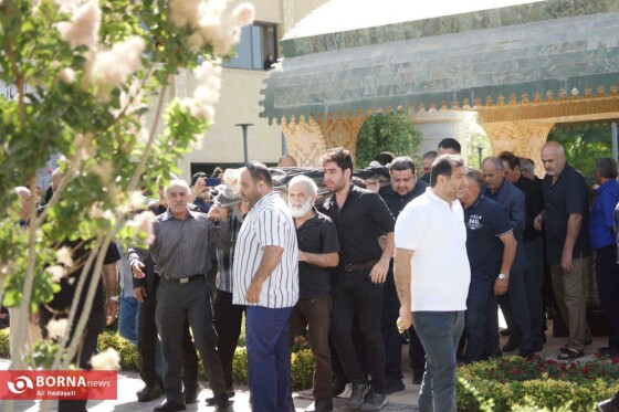 تشییع پیکر رضا سوخته‌سرایی