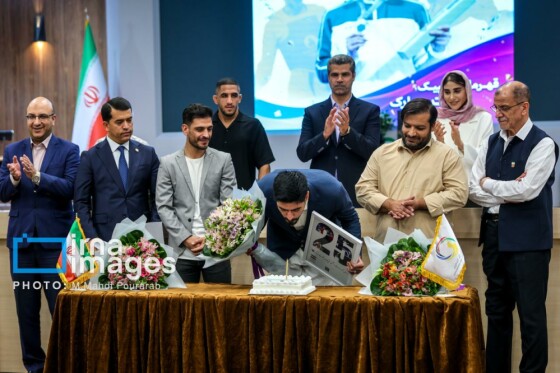 مراسم جشن تولد مدال‌ آوران المپیک