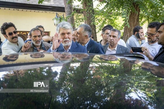 نشست خبری سیدعباس صالحی وزیر فرهنگ و ارشاد اسلامی