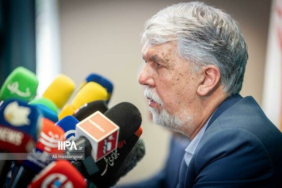 نشست خبری سیدعباس صالحی وزیر فرهنگ و ارشاد اسلامی