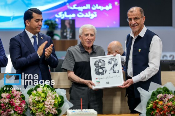 مراسم جشن تولد مدال‌ آوران المپیک