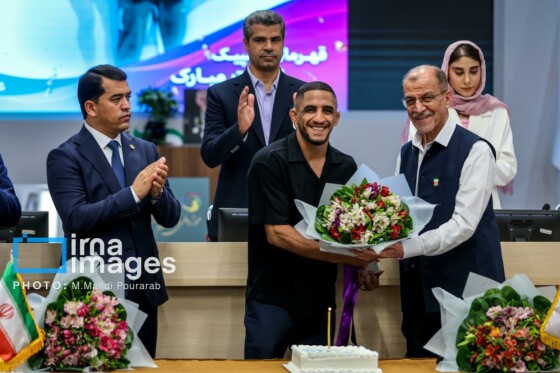 مراسم جشن تولد مدال آوران المپیک