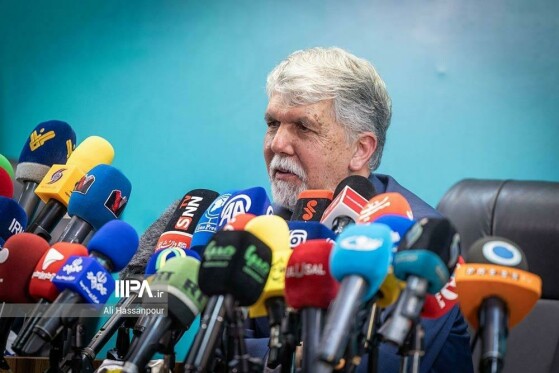نشست خبری سیدعباس صالحی وزیر فرهنگ و ارشاد اسلامی