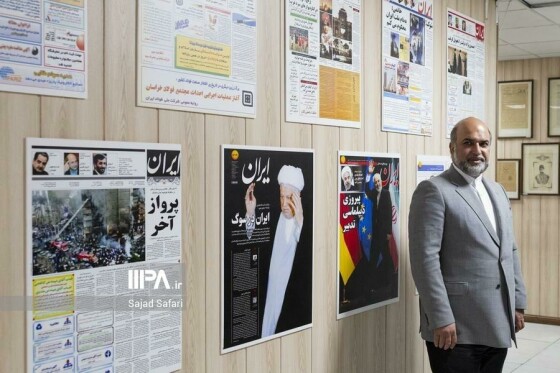 بازدید مدیرعامل صندوق هنر از روزنامه ایران