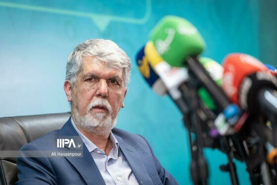 نشست خبری سیدعباس صالحی وزیر فرهنگ و ارشاد اسلامی
