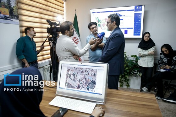 افتتاح مرکز نقشه نگاری و پایش پروژه ملی جی‌نف