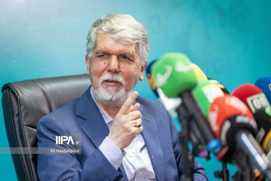 نشست خبری سیدعباس صالحی وزیر فرهنگ و ارشاد اسلامی