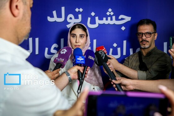 مراسم جشن تولد مدال آوران المپیک