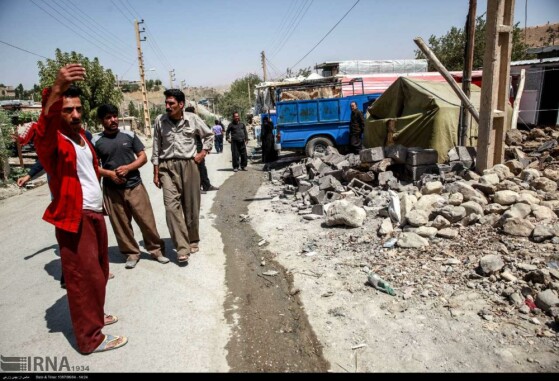 زلزله ۴ شهریور ۱۳۹۷ تازه‌آباد استان کرمانشاه را لرزاند.