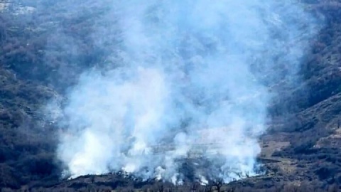 آتش‌سوزی ۲ هکتار از جنگل‌های کشل ورزل رشت مهار شد