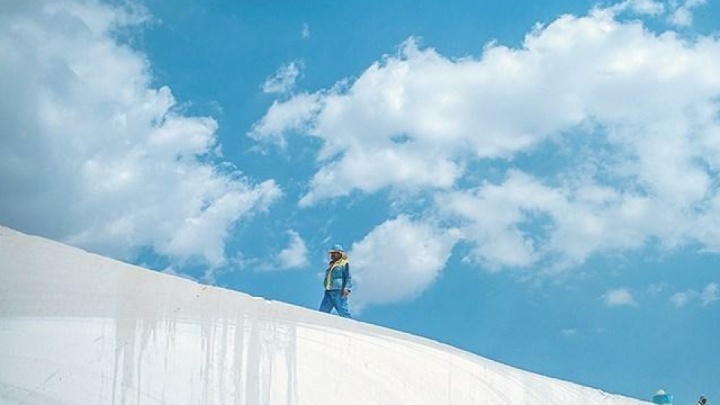 سقوط هولناک کارگر از ارتفاع ۶ متری معدن سنگ