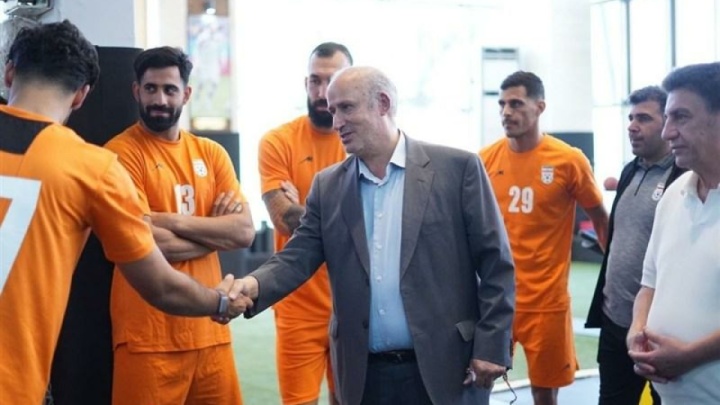 حضور تاج در اردوی تیم ملی فوتبال