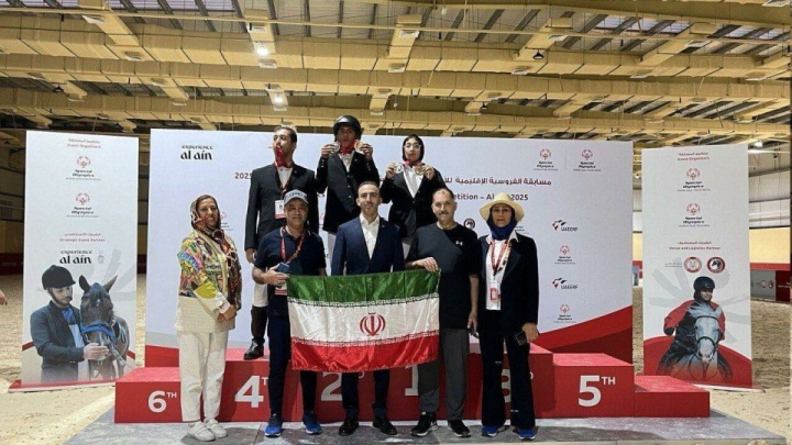 سوارکاران ایرانی خوش درخشیدند