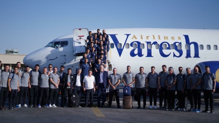 کاروان تیم ملی در راه تاجیکستان