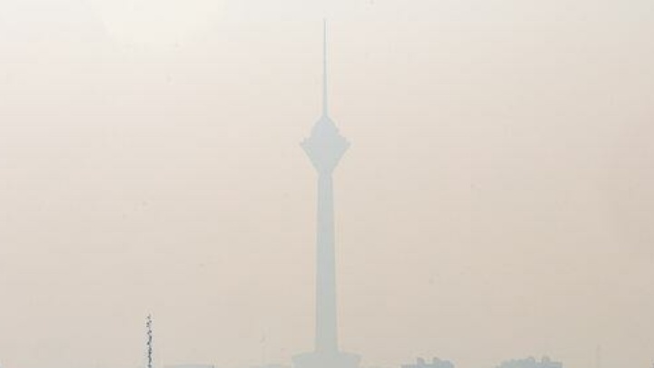 هوای پایتخت آلوده شد