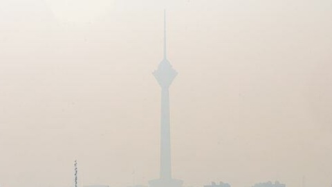 هوای پایتخت آلوده شد