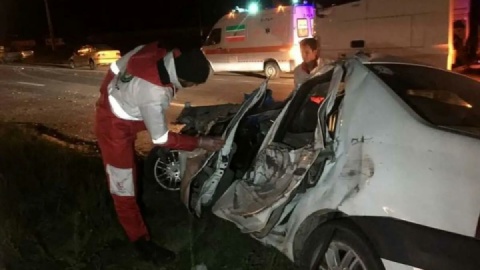 انحراف خودرو یک کشته و یک مصدوم به همراه داشت