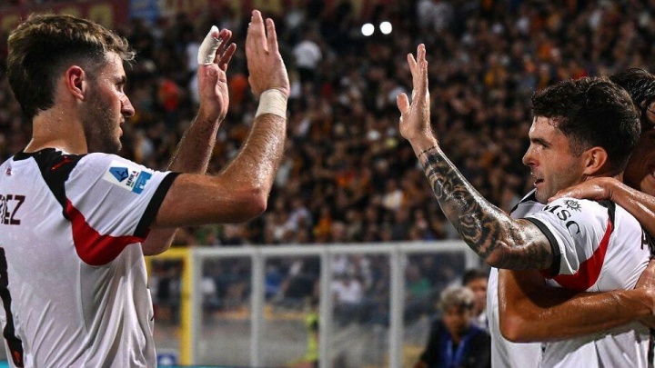 میلان اولین برد با مکس آلگری را در هفته دوم مقابل لچه به‌دست آورد