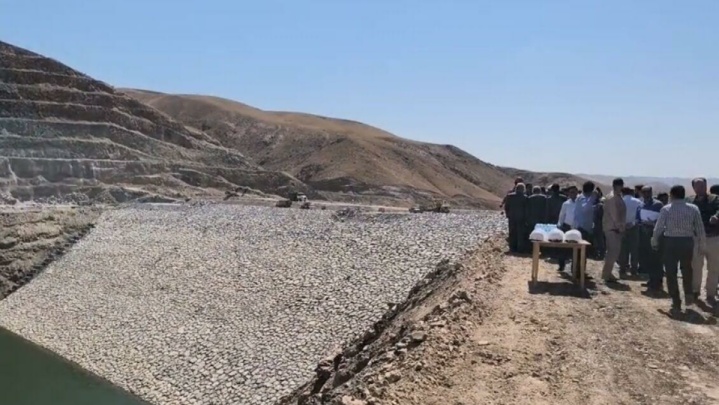 سد بلوبین زنجان با حضور وزیر نیرو آبگیری شد