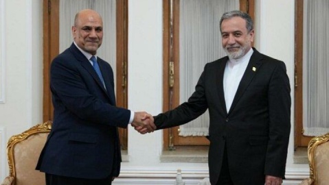 دیدار خداحافظی سفیر عراق با وزیر امور خارجه