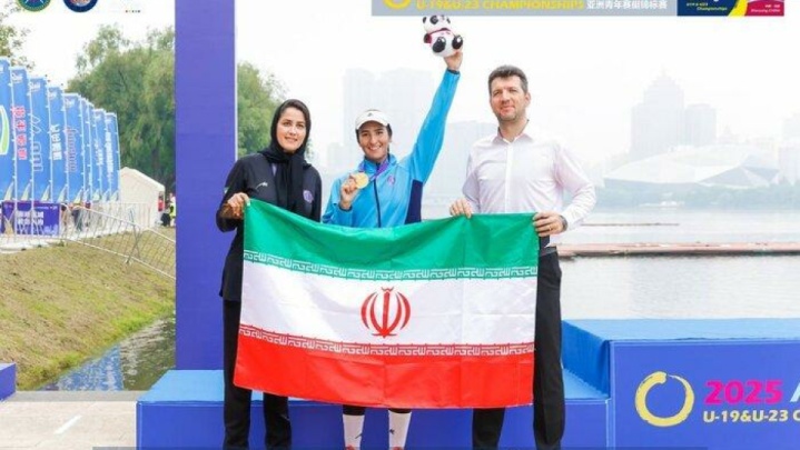 فخری طلای آسیا را به گردن انداخت