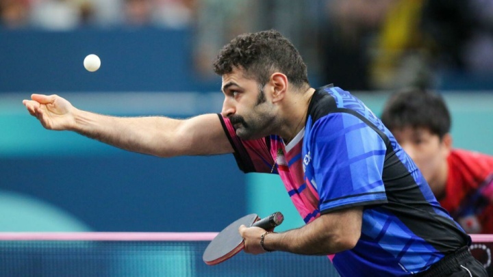 طلای کاپیتان تنیس‌روی میز ایران در فیدر چک