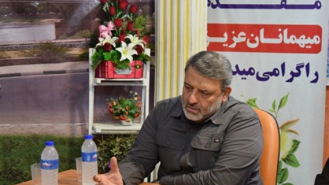 سقوط شهردار اهواز از ارتفاع عرشه