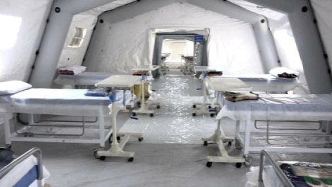 برپایی ۲۷۴مین بیمارستان سیار سپاه در چالدران