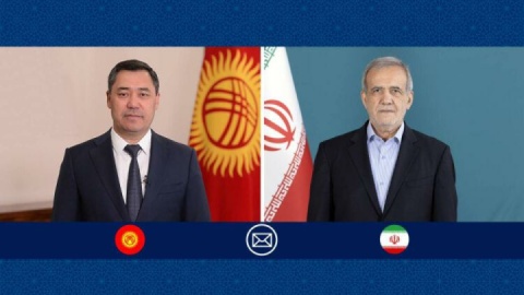 رئیس‌جمهور سالروز استقلال قرقیزستان را تبریک گفت