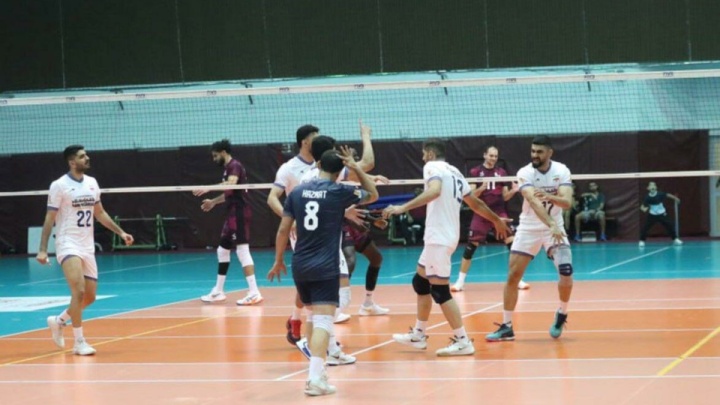 تیم ملی والیبال برابر قطر به پیروزی رسید
