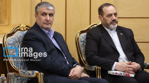 کتابی که وزیر دفاع می‌خواند