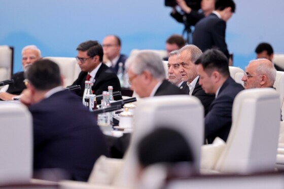 نشست سران سازمان همکاری شانگهای