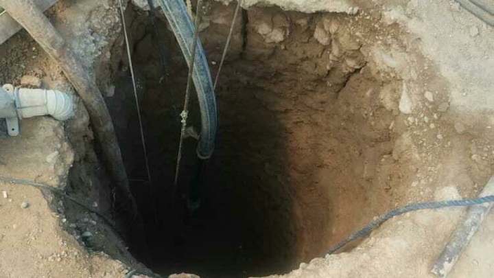ریزش چاه جان کشاورز را گرفت