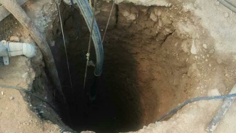 ریزش چاه جان کشاورز را گرفت