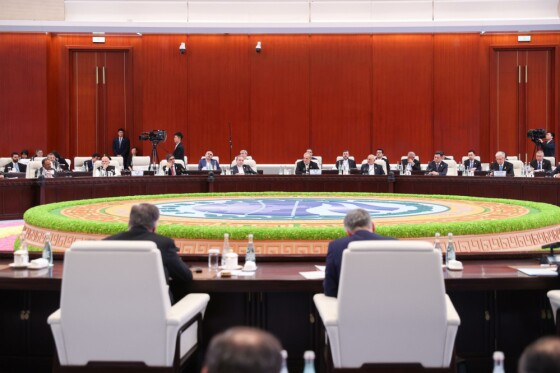 نشست سران سازمان همکاری شانگهای