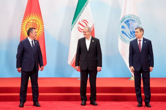 نشست سران سازمان همکاری شانگهای