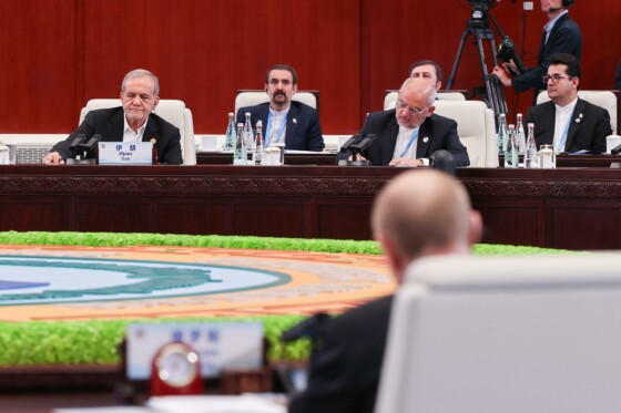 نشست سران سازمان همکاری شانگهای