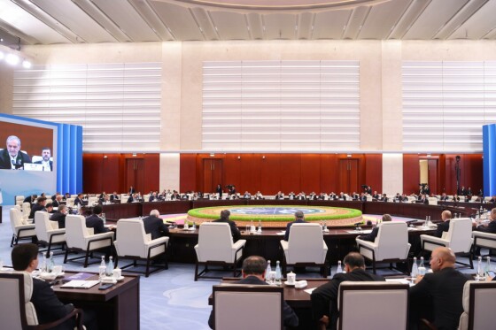 نشست سران سازمان همکاری شانگهای