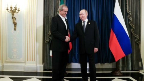 گزارش تصویری/ دیدار روسای جمهور ایران و روسیه