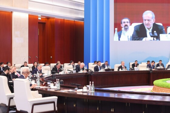 نشست سران سازمان همکاری شانگهای