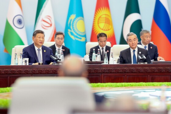 نشست سران سازمان همکاری شانگهای