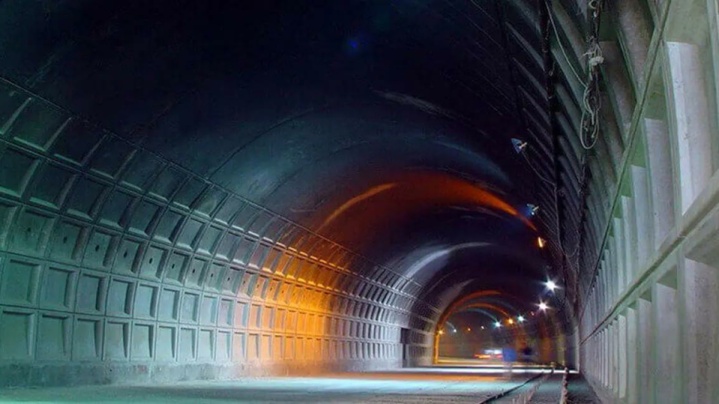 باند شمالی تونل رسالت مسدود می‌شود