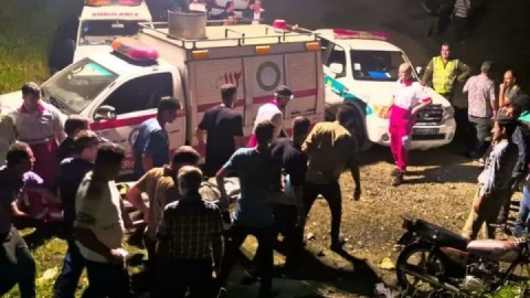 سقوط خودرو به دره در جاده جواهردشت_چابکسر ۲ کشته برجای گذاشت