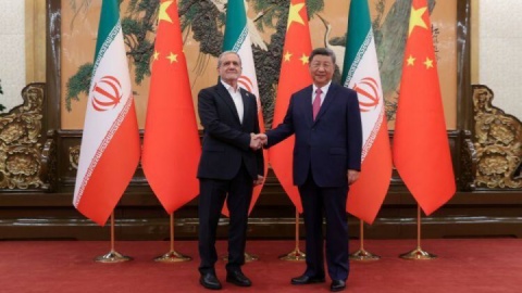 تاکید روسای جمهور ایران و چین بر اجرای حداکثری توافق جامع ۲۵ ساله