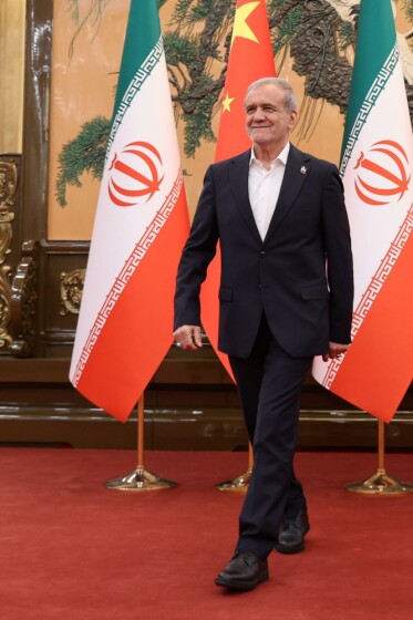 دیدار روسای جمهور ایران و چین