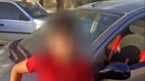 توقیف خودرو با راننده ۱۲ ساله!