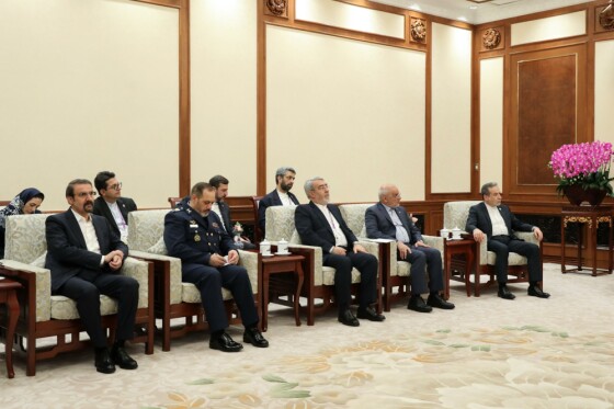 دیدار با عضو کمیته دائمی دفتر سیاسی کنگره ملی خلق چین