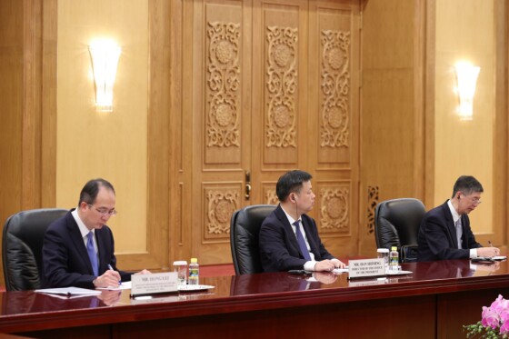 دیدار روسای جمهور ایران و چین